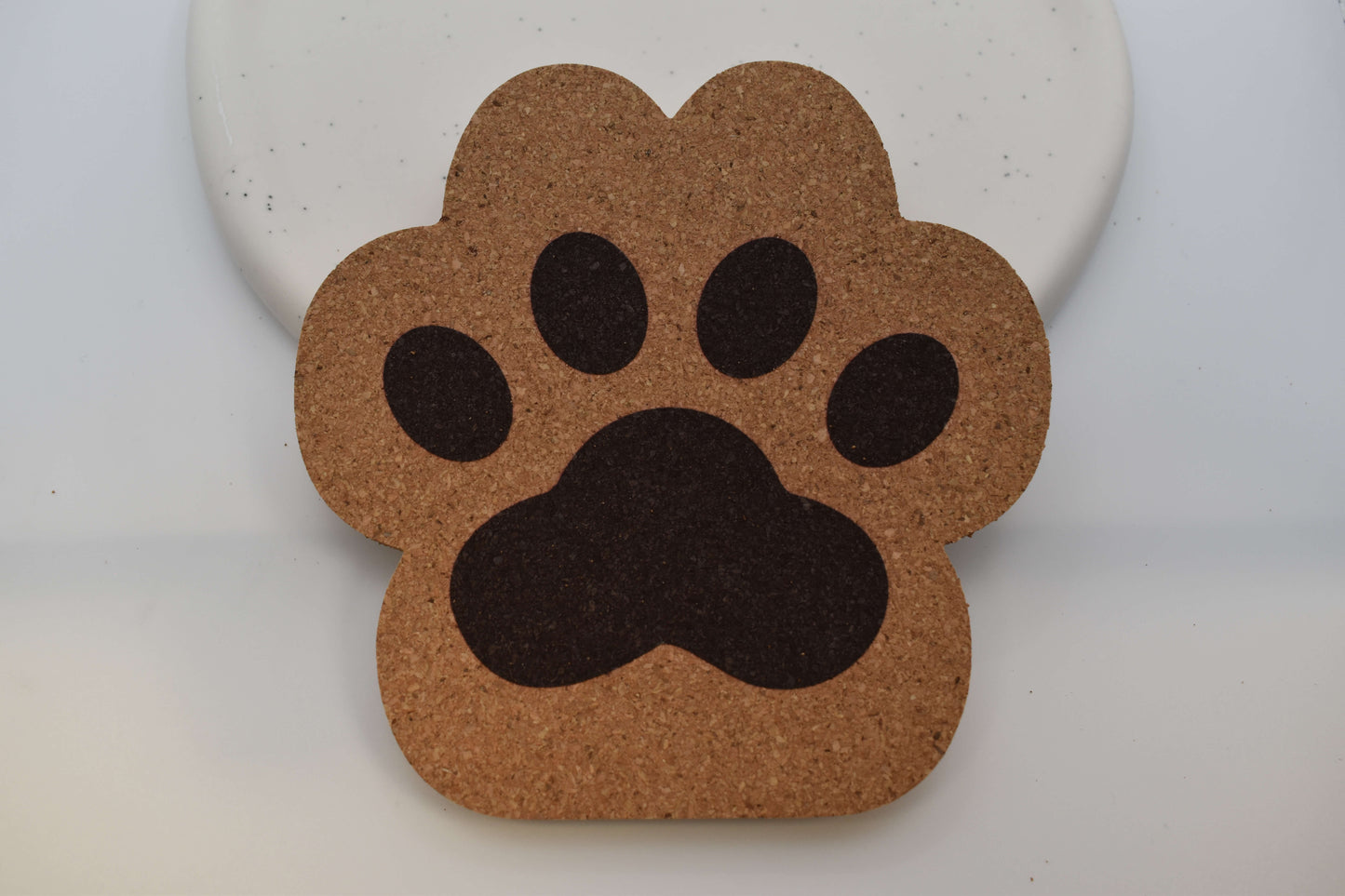 Paw Love - Cork coasters for drinking glasses & mugs