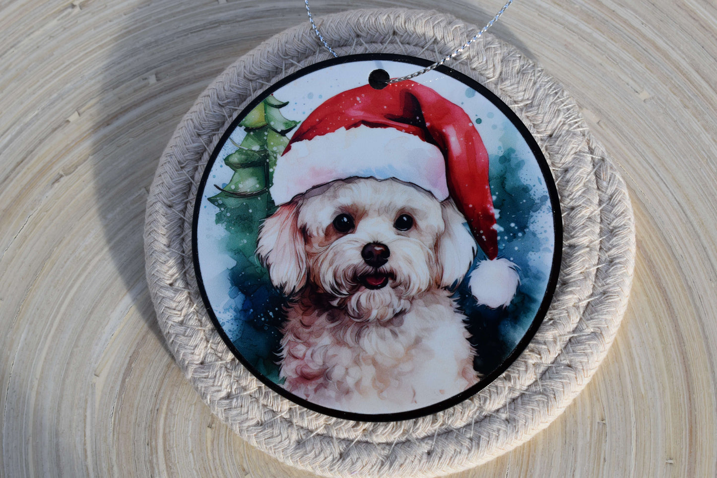 Acryl-Ornament - Merry Paws