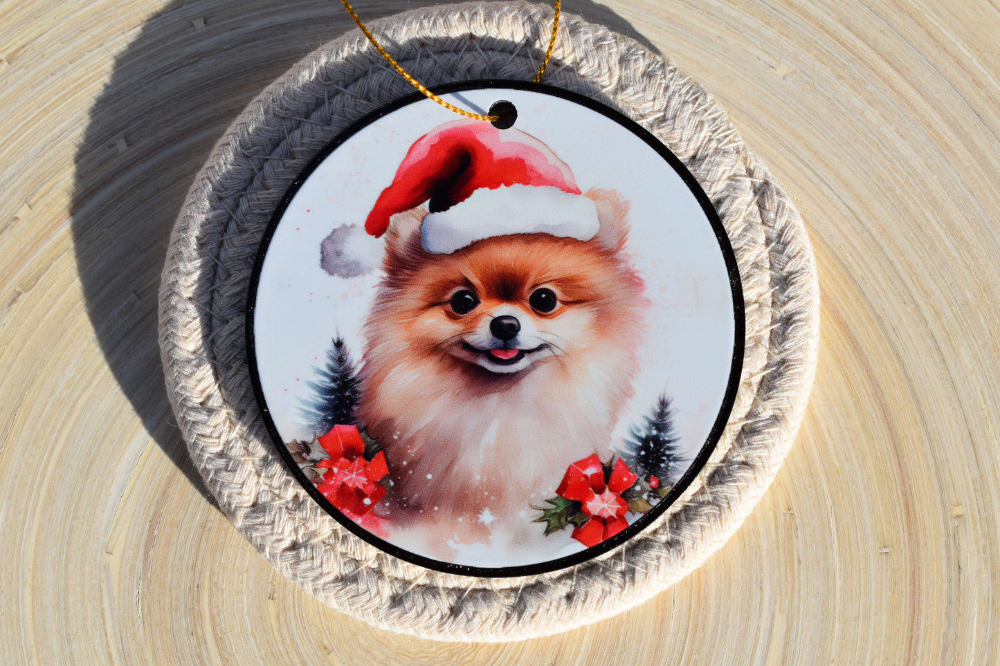 Acryl-Ornament - Merry Paws