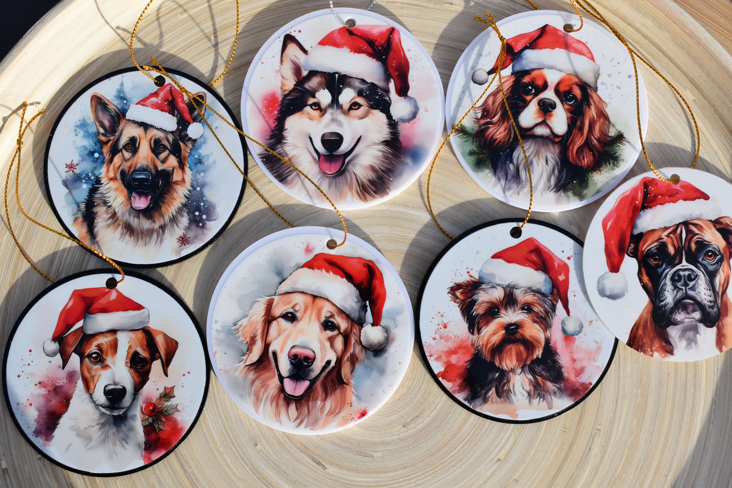 Acryl-Ornament - Merry Paws