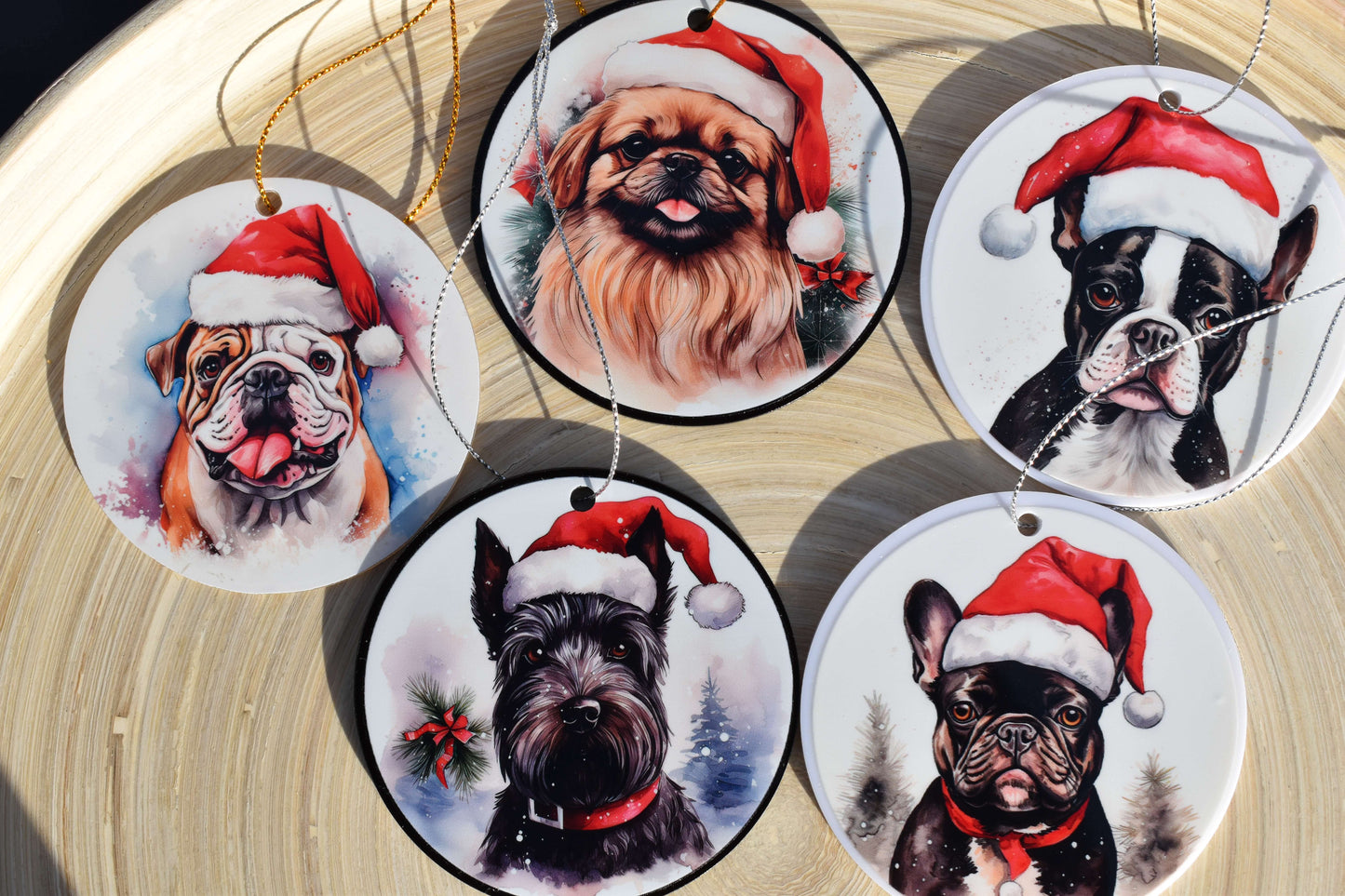 Acryl-Ornament - Merry Paws