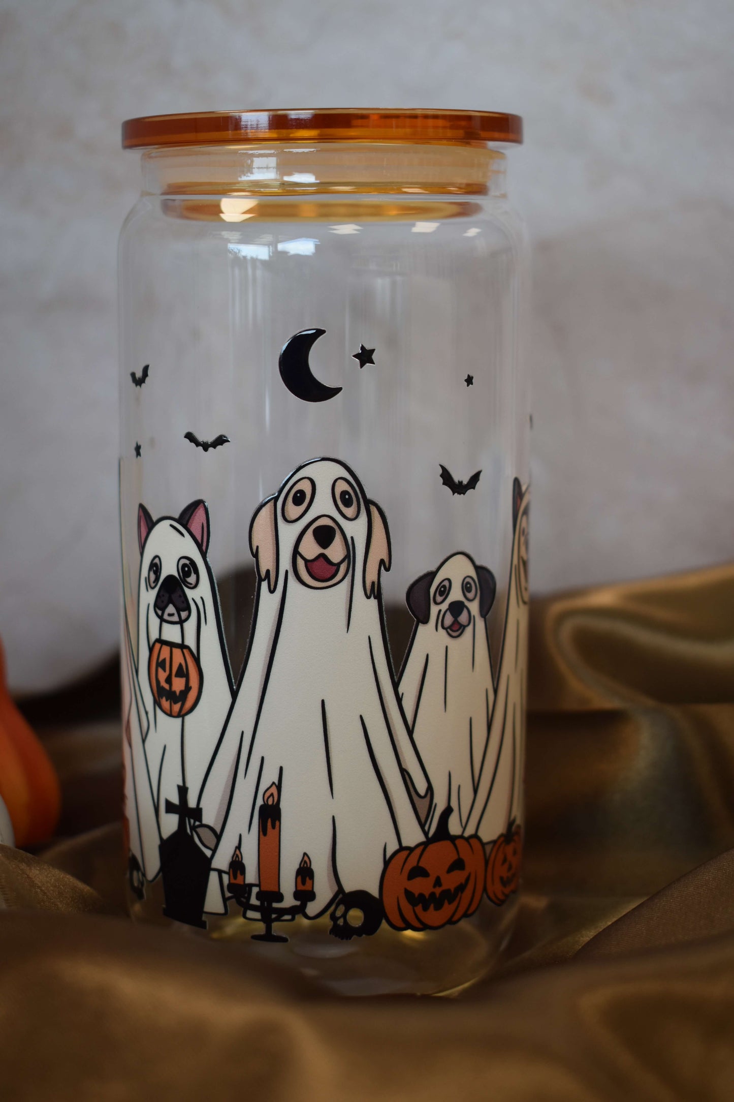 Trinkglas - "Ghostly Paws"