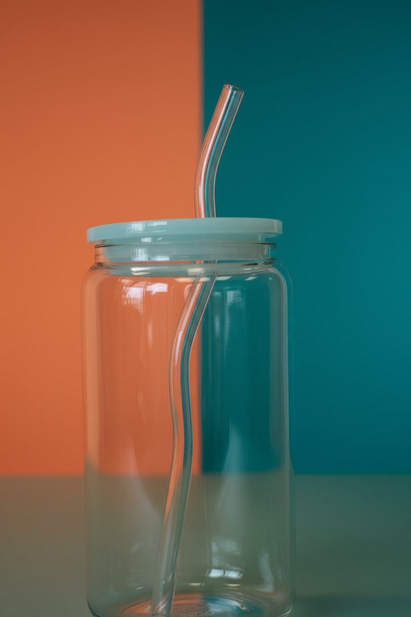 Glasstrohhalm - Clear Wave