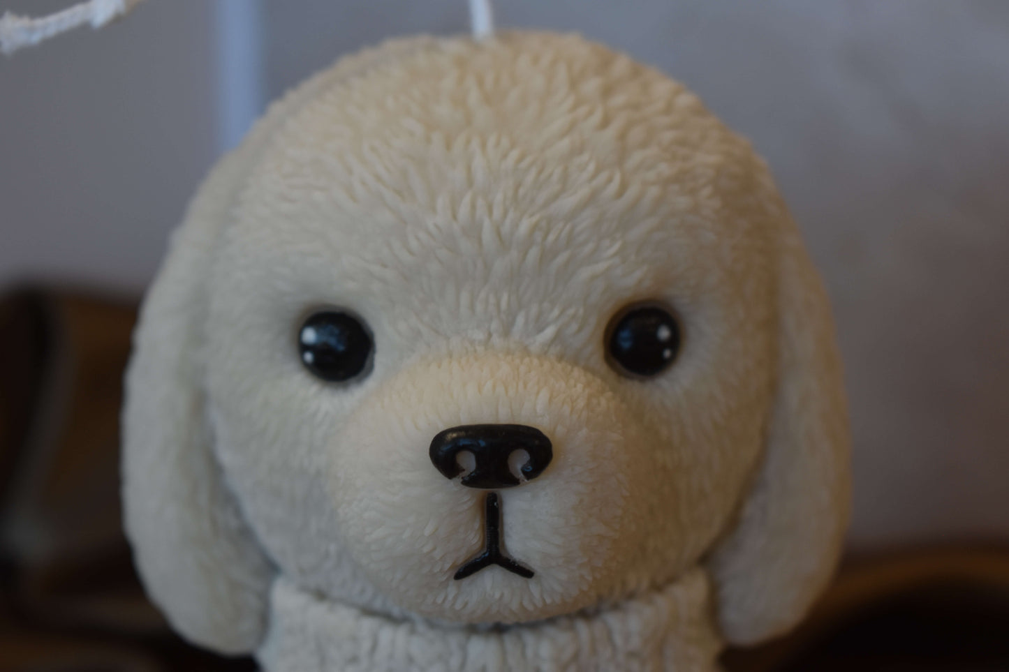 Rapswachskerze "Christmas Puppy XL"