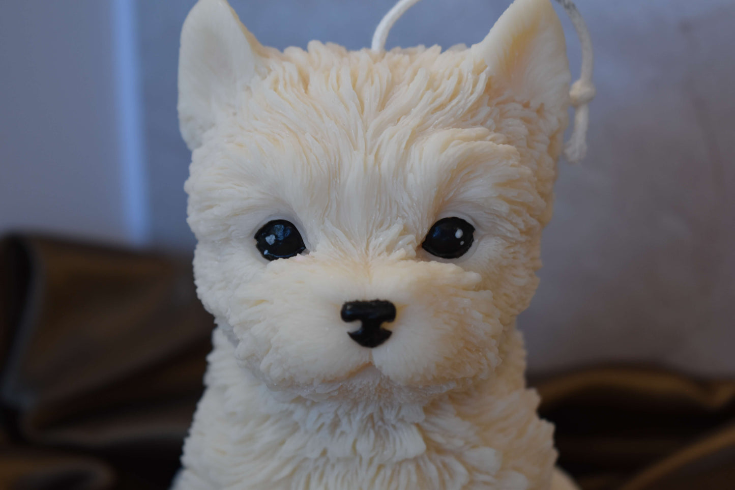 Rapeseed wax candle "Puppy Love XL" - Westie