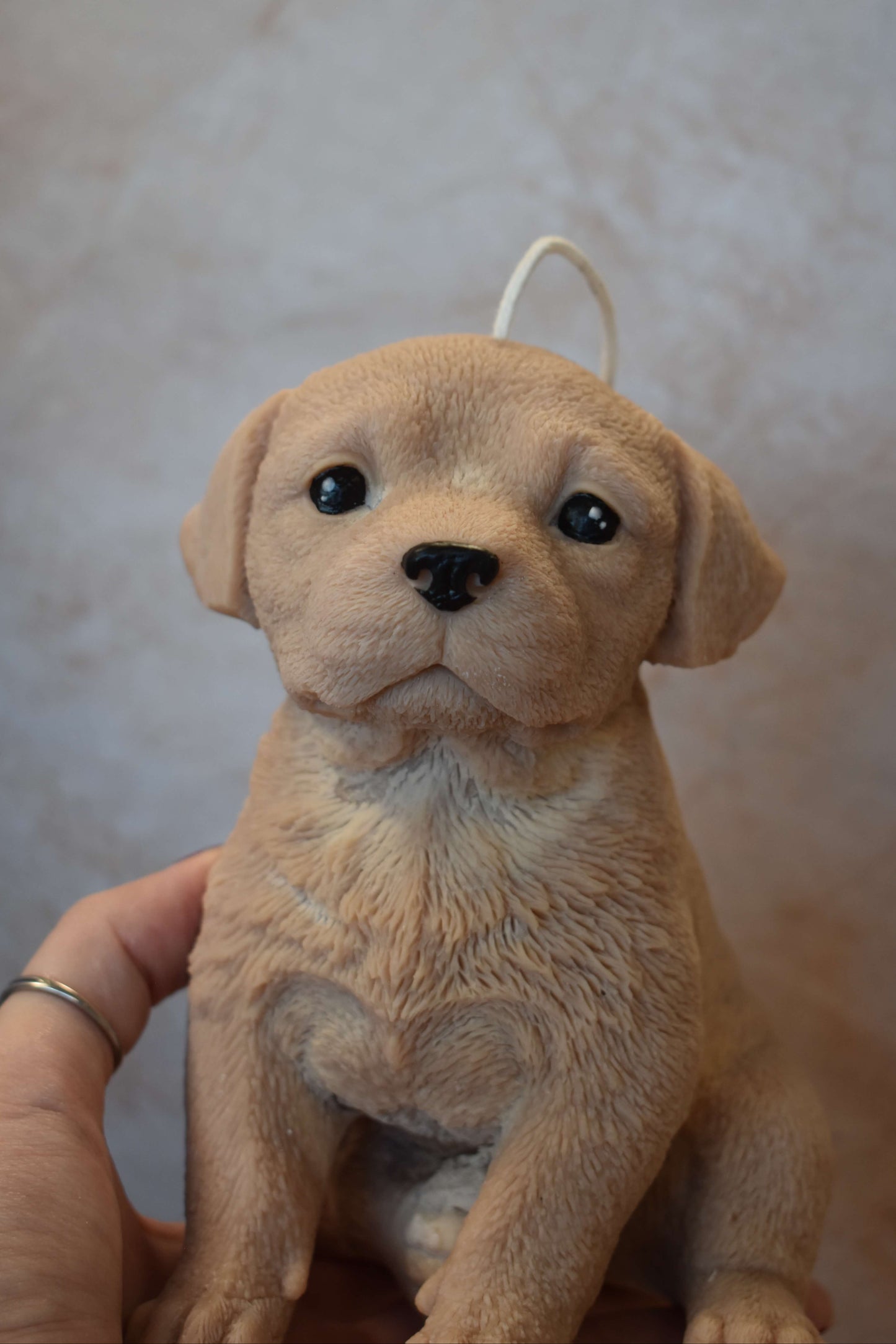 Rapeseed wax candle "Puppy Love XL" - Labrador