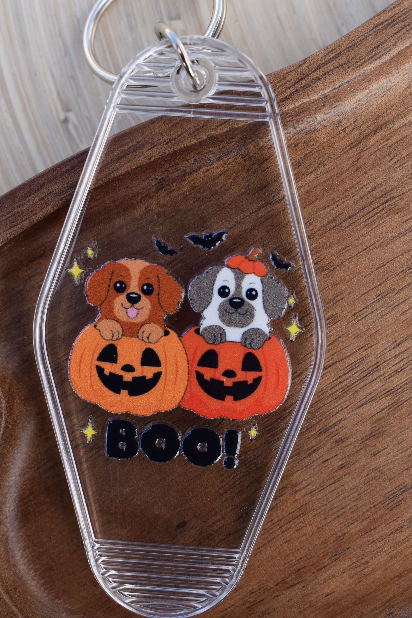 Schlüsselanhänger - Spooky Cats & Dogs