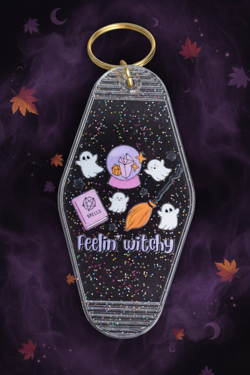 Keychain - Feelin' Witchy