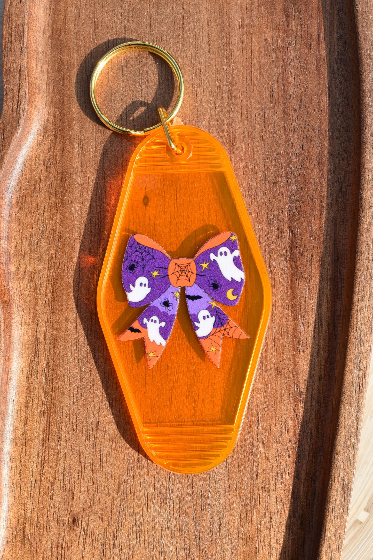 Keychain - Spooky Bow