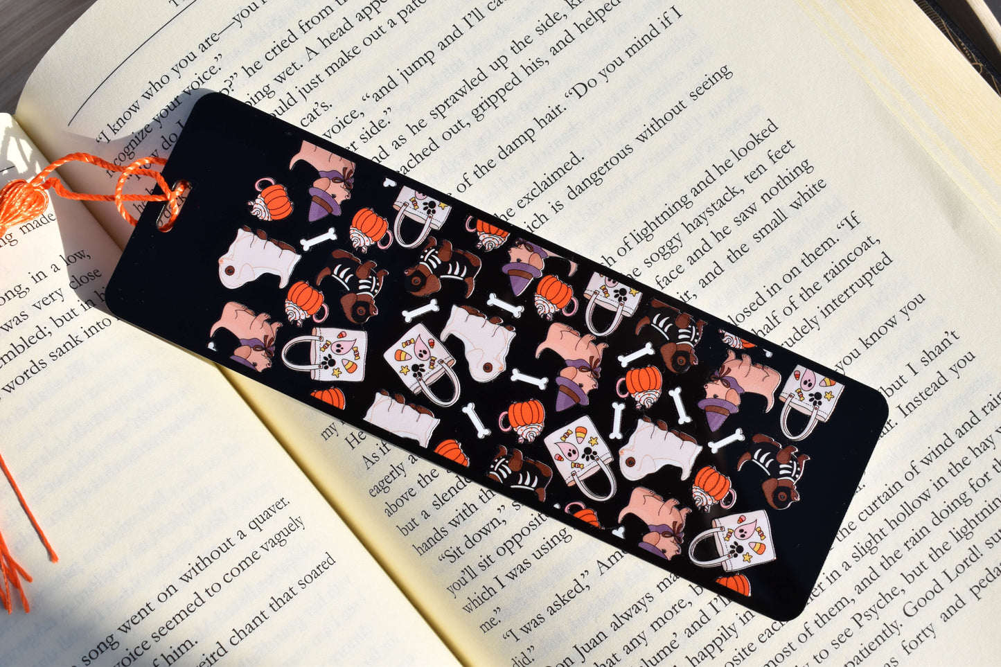 Lesezeichen Acryl Solid - Spooky Sausages