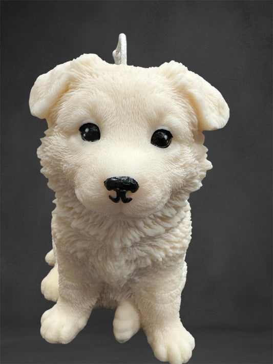 Rapswachskerze "Puppy Love XL" - Schäferhund