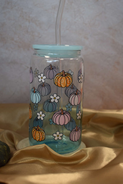 Ombré Trinkglas - "Pumpkin Patch"