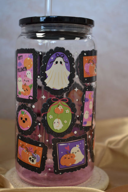 Ombré Trinkglas - "Haunted Frames"