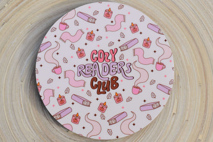 Untersetzer - Cozy Readers Club
