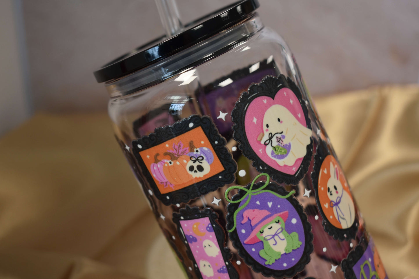 Ombré Trinkglas - "Haunted Frames"