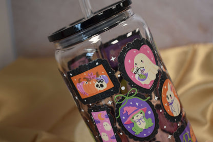 Ombré Trinkglas - "Haunted Frames"