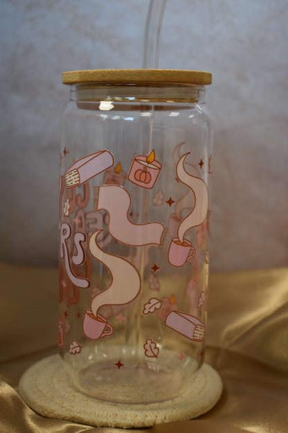 Trinkglas - "Cozy Readers Club"