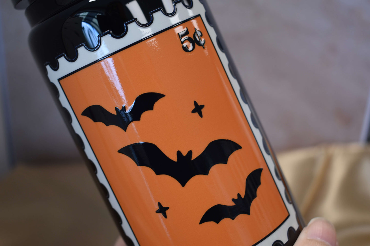 Trinkglas - "Spooky Stamps"