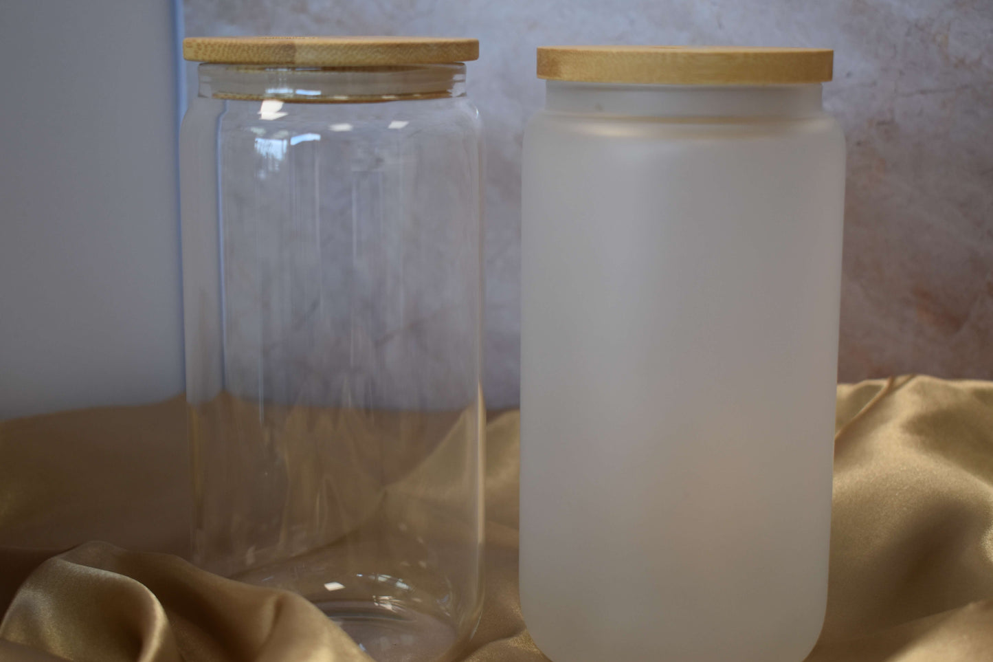 Natürlicher Bambusdeckel - Nachhaltige Eleganz für deine Trinkgläser