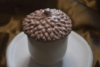 Handgemachte Schmuckdose - Golden Acorn