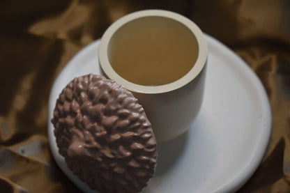 Handgemachte Schmuckdose - Golden Acorn