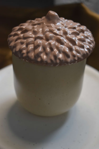 Handgemachte Schmuckdose - Golden Acorn