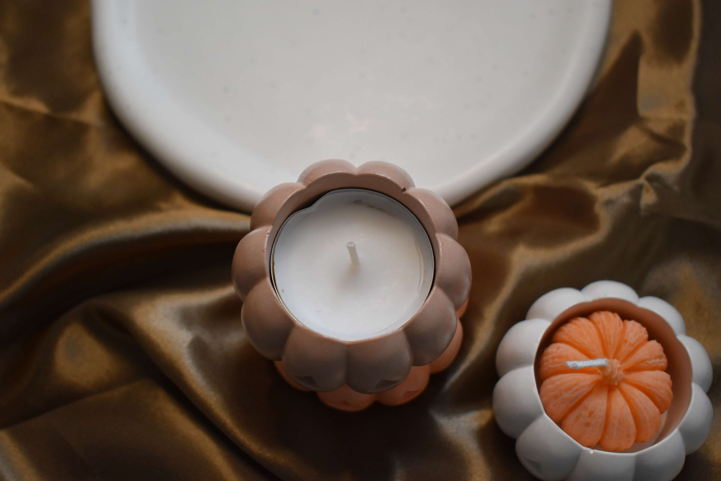 Teelichhalter - Pumpkin Glow