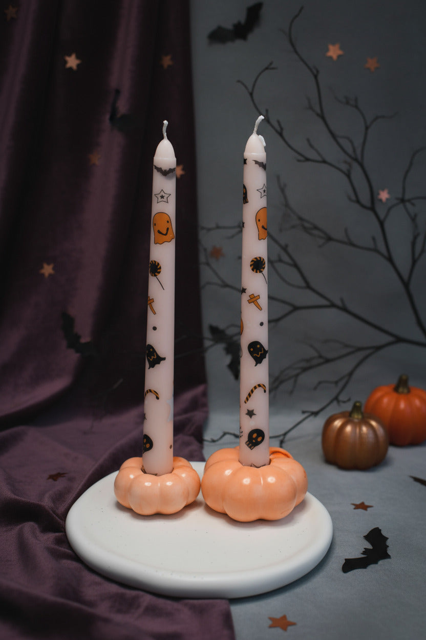 Stabkerzenhalter- Pumpkin Light