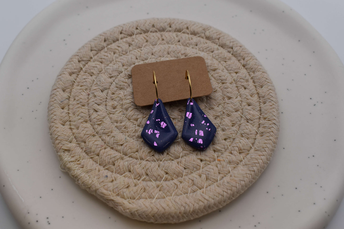 Handgemachte Ohrringe - Midnight Sparkle