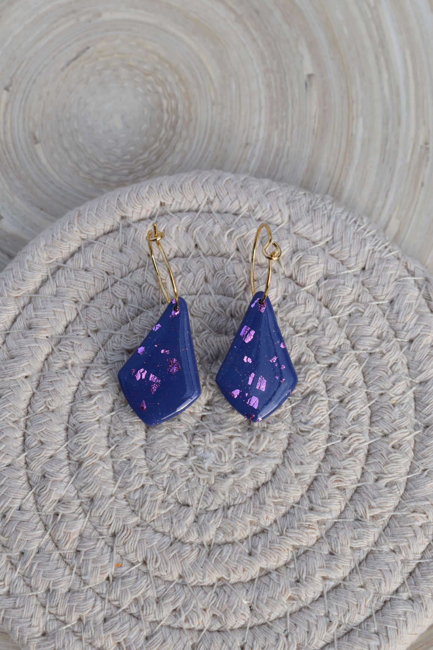 Handgemachte Ohrringe - Midnight Sparkle