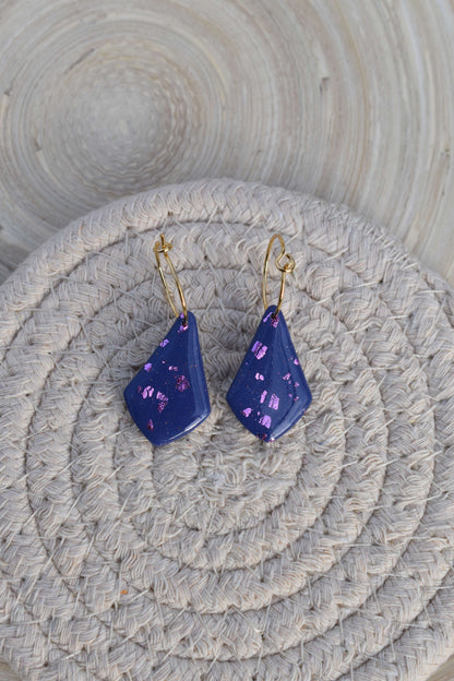 Handgemachte Ohrringe - Midnight Sparkle