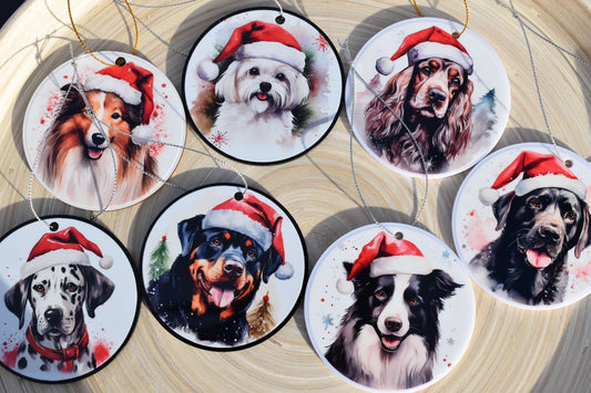Acryl-Ornament - Merry Paws
