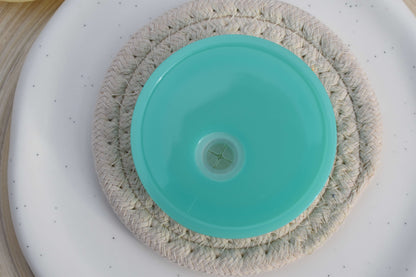 Robuste Deckel für Trinkgläser - 9 Farben erhältlich