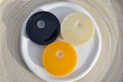Robuste Deckel für Trinkgläser - 9 Farben erhältlich