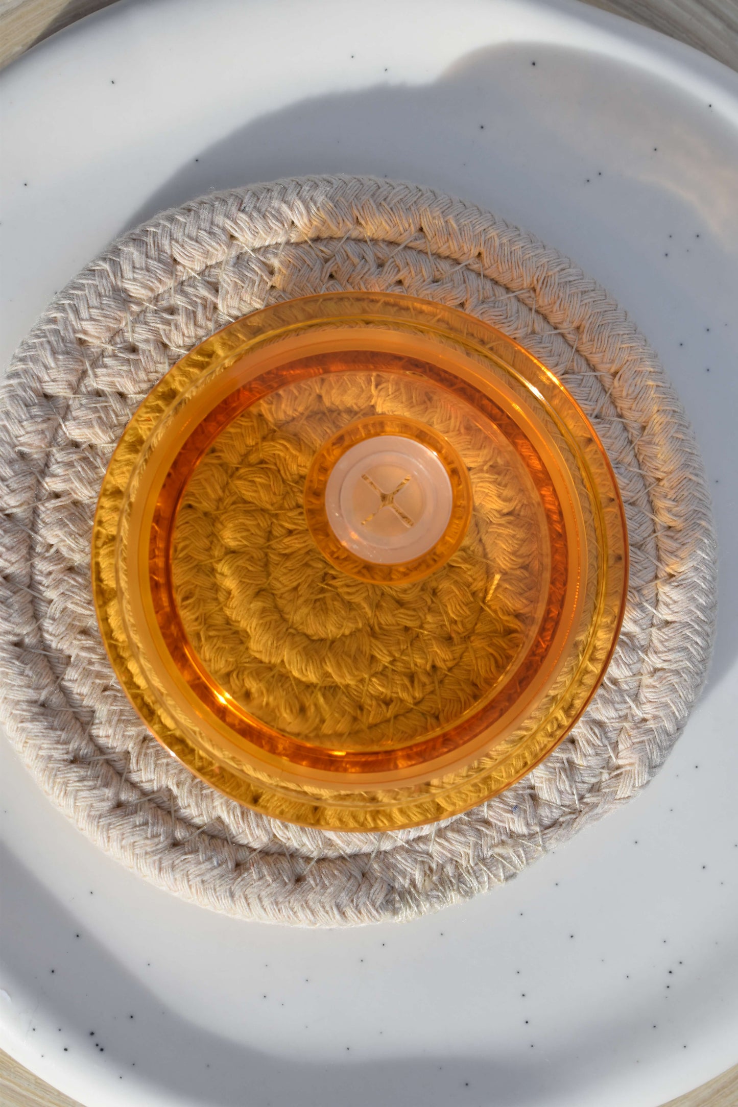 Acryldeckel transparent- Robuste Deckel für Trinkgläser in 5 Farben