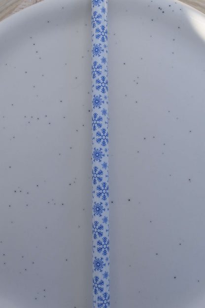 Wiederverwendbare Plastikstrohhalme - Weihnachts Edition