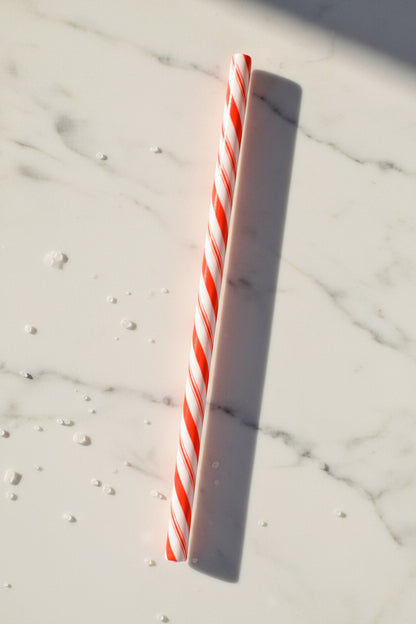 Wiederverwendbare Plastikstrohhalme - Weihnachts Edition