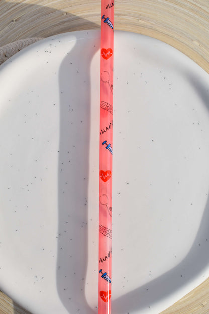 Reusable Plastic Straws - Nurse Life