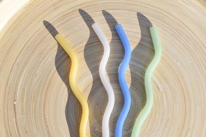 Glasstrohhalm - Milky Wave