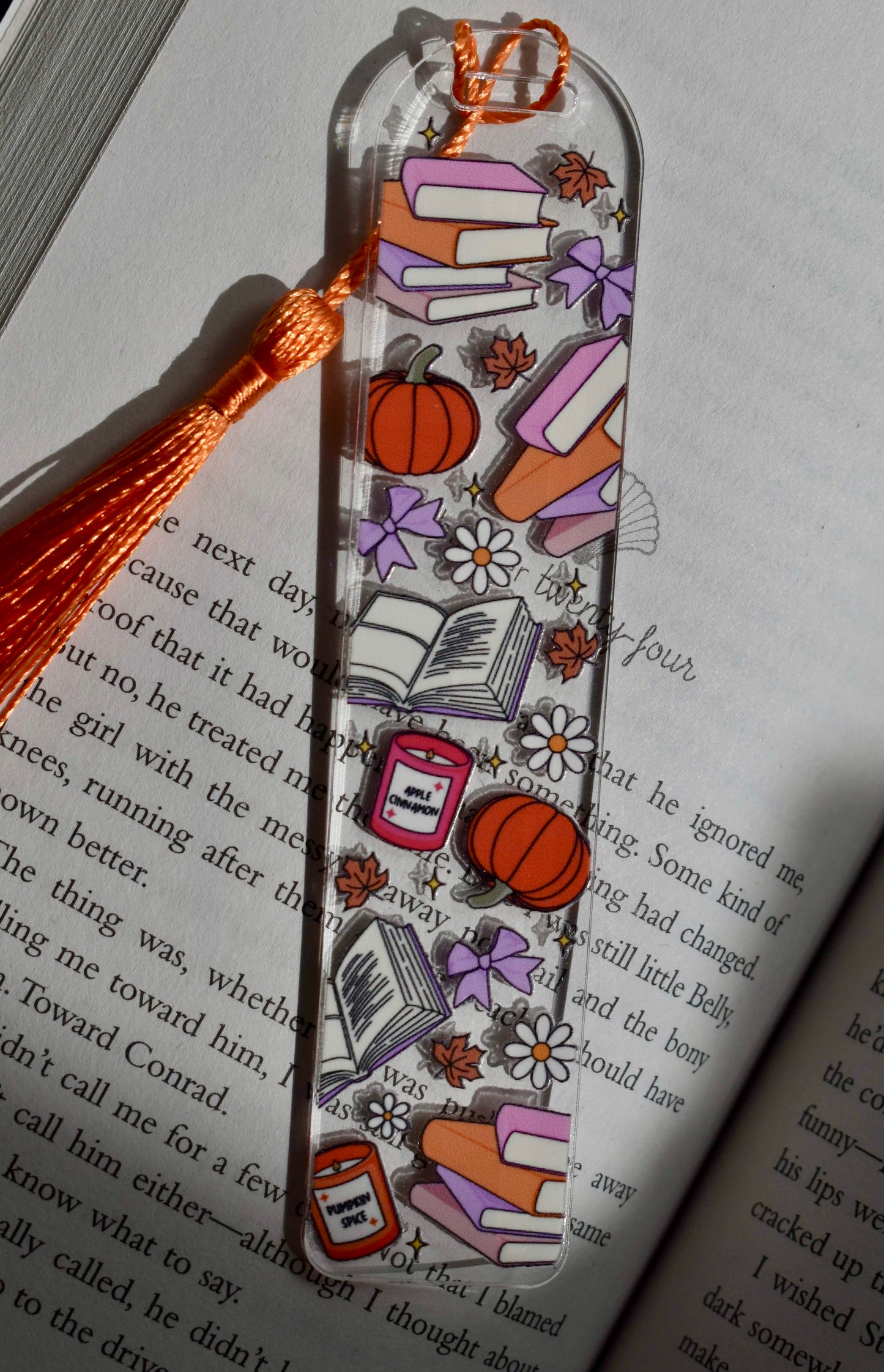 Lesezeichen Acryl - Cozy Autumn