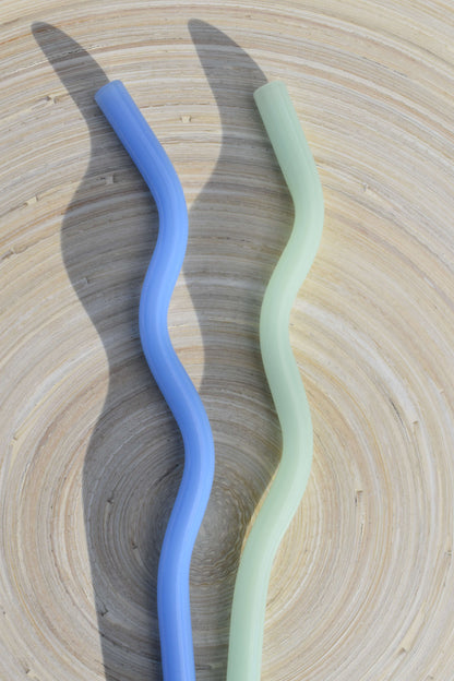 Glasstrohhalm - Milky Wave