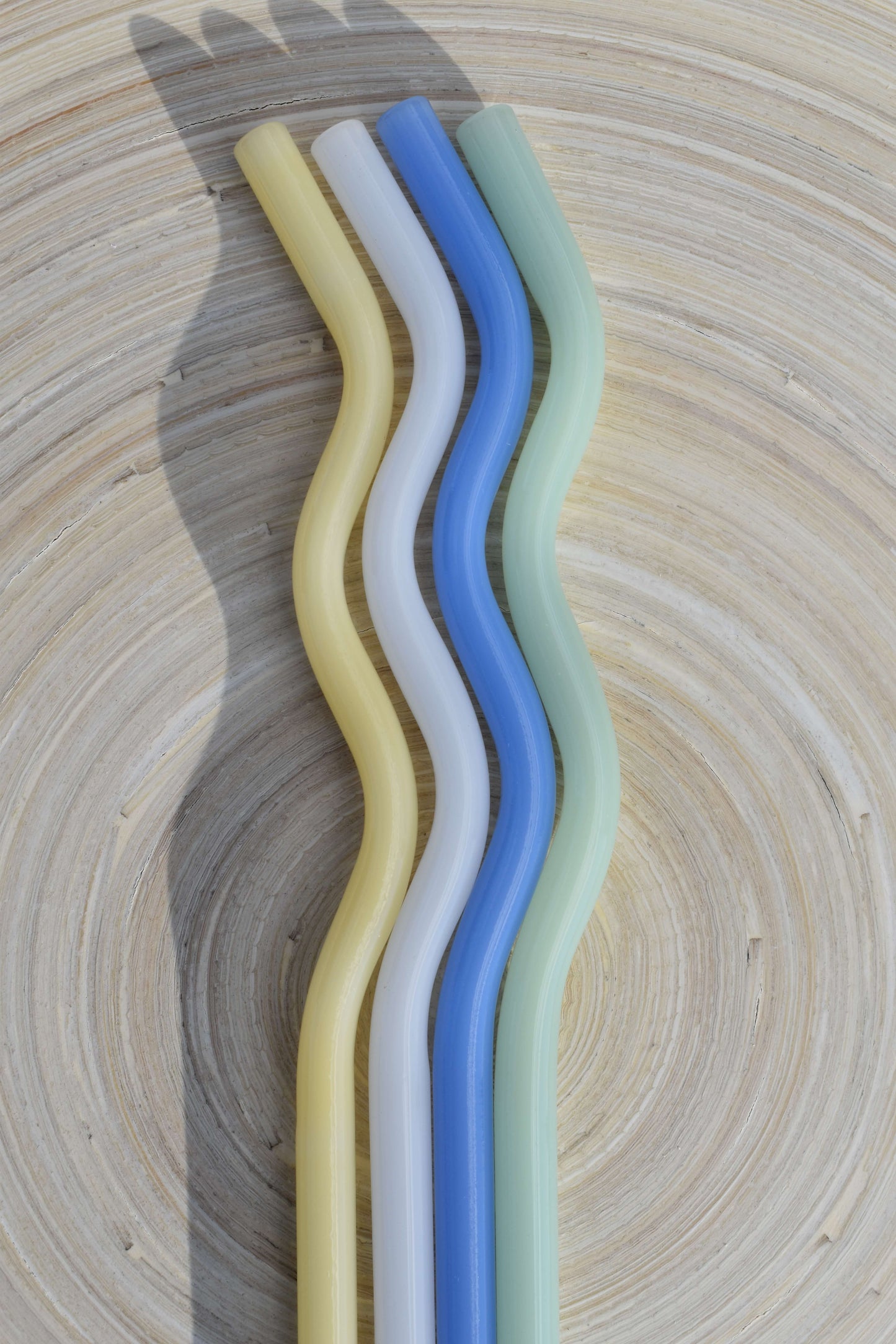 Glasstrohhalm - Milky Wave