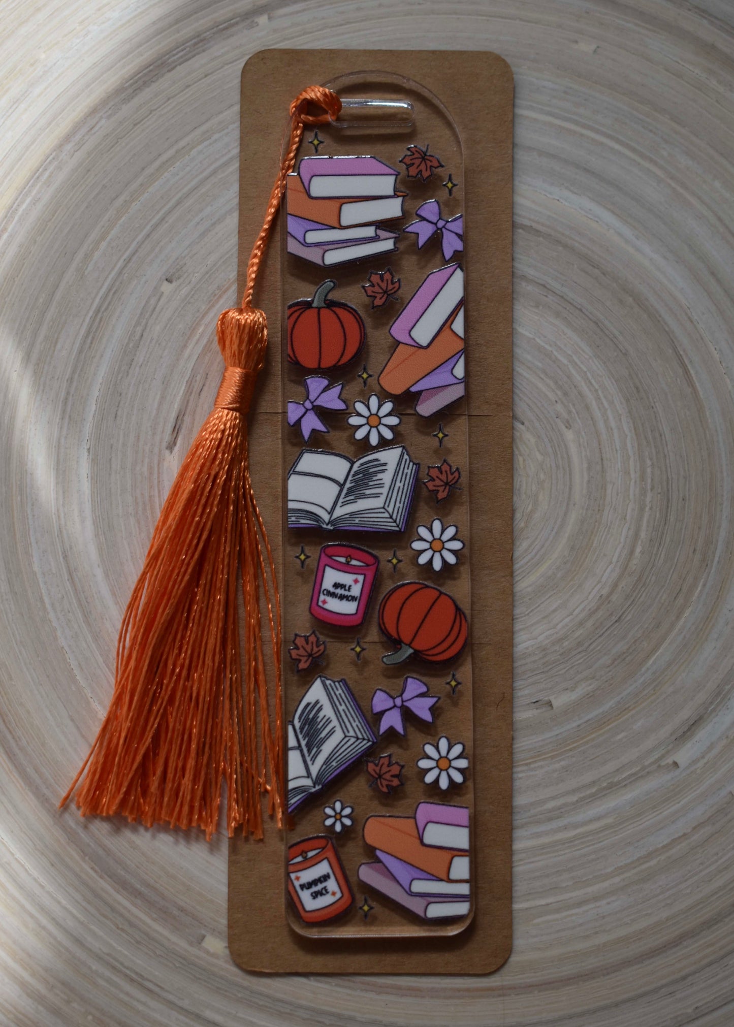 Lesezeichen Acryl - Cozy Autumn