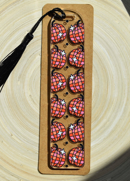 Lesezeichen Acryl - Disco Pumpkin