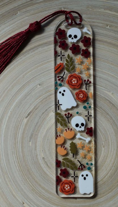 Acrylic Bookmark - Ghostly Days