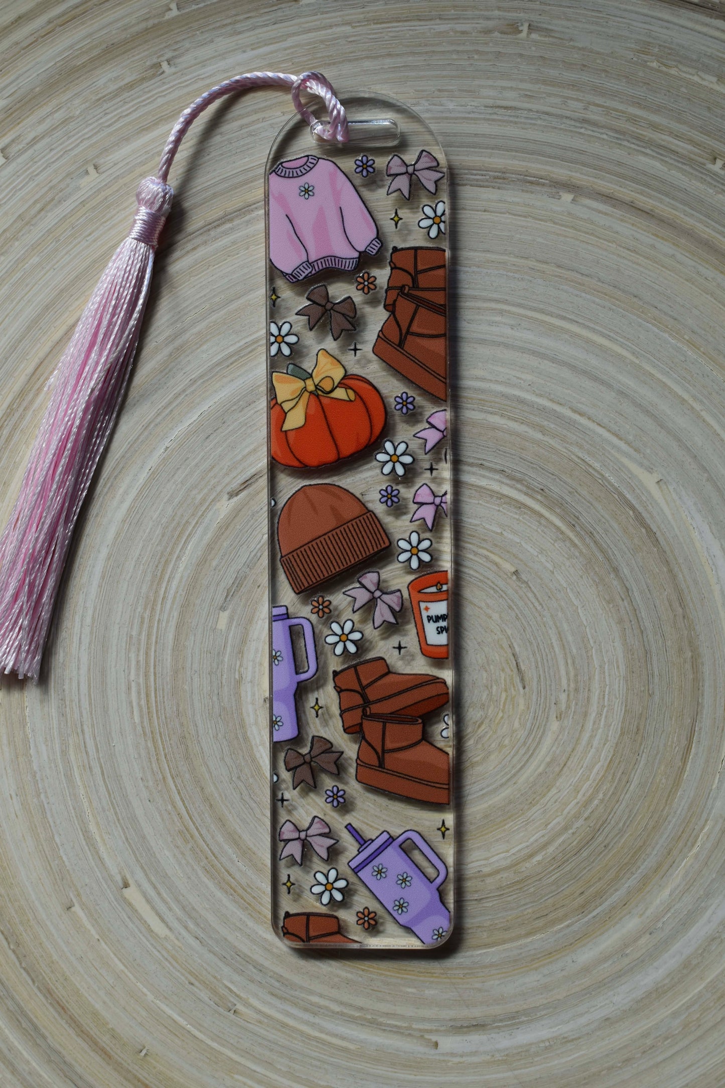 Acrylic Bookmark - Sweater Season