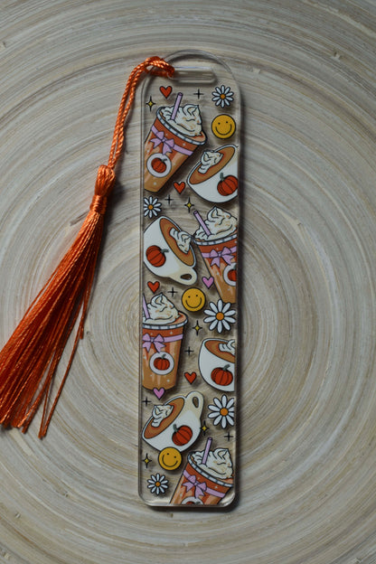 Lesezeichen Acryl - Autumn Coffee Club