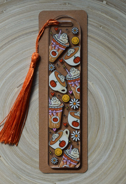 Lesezeichen Acryl - Autumn Coffee Club