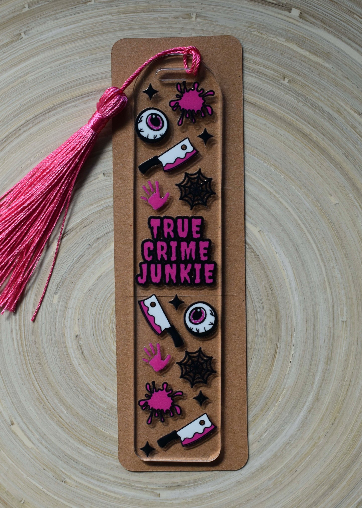 Acrylic Bookmark - Killer Chapter