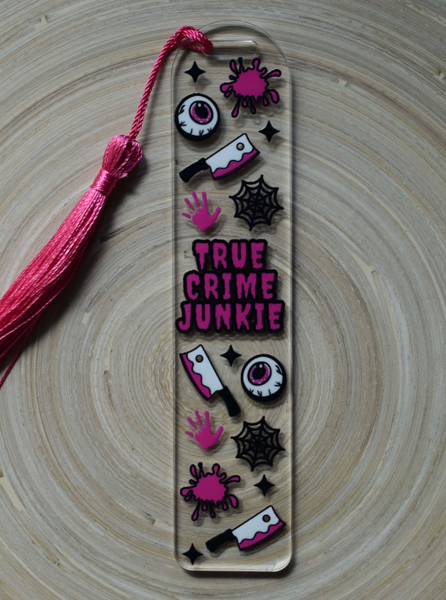 Acrylic Bookmark - Killer Chapter